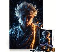 Rompecabezas difícil para Adultos Joven con energía Radiante de 1000 Piezas Mejora la Memoria Tiempo Bien invertido Bordes limpios (38x52cm)