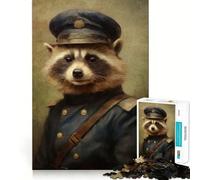 Rompecabezas difícil para Adultos Oficial Mapache 1000 Piezas Rompecabezas Mental Relajante Arte de ensamblaje (38x26cm)