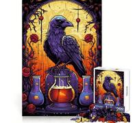 Rompecabezas difícil Poción de Amor del Cuervo para Adultos, 1000 Piezas, Rompecabezas Mental, Arte Relajante, (50x75cm)