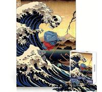 Rompecabezas difícil Sailing Samurai Vengance para Adultos, 1000 Piezas, Juguete Intelectual, Tiempo Acogedor, Corte de Calidad, (38x52cm)