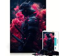 Rompecabezas difícil Samurai in Bloom para Adultos, 1000 Piezas, Juguete Intelectual, Tiempo Acogedor, Corte de Calidad, (38x52cm)