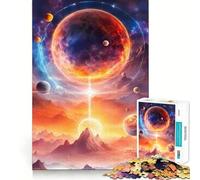 Rompecabezas difícil Space Magic para Adultos, 1000 Piezas, Mejora la Memoria, relaja la Mente, Bordes Afilados, Regalo Elegante (50x75cm)