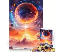 Rompecabezas difícil Space Magic para Adultos, 1000 Piezas, Mejora la Memoria, relaja la Mente, Bordes Afilados, Regalo Elegante (50x75cm)