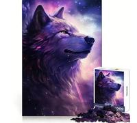 Rompecabezas difícil Space Wolf para Adultos, 1000 Piezas, Juguete Inteligente, diversión Casual, Corte preciso, Regalo artístico 50x75cm