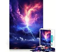 Rompecabezas difícil Tormenta Espacial para Adultos, 1000 Piezas, Juguete Inteligente, diversión Casual, Corte preciso, Regalo artístico 38x26cm