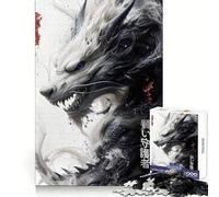 Rompecabezas difícil Wise Guardian para Adultos, 1000 Piezas, Mejora la concentración, Actividad Relajante, Corte Suave, Regalo de Invierno (50x75cm)