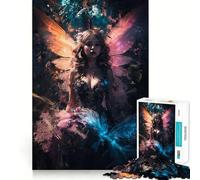 Rompecabezas Digital de Hadas para Adolescentes, 1000 Piezas, Mejora la Memoria, diversión Tranquila, Bordes precisos, Regalo artístico 38x52cm