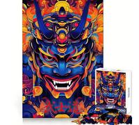 Rompecabezas Digital japonés de máscara Oni para Adultos, 1000 Piezas, Rompecabezas Mental, Relajante, para armar, (50x75cm)