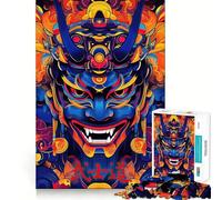 Rompecabezas Digital japonés de máscara Oni para Adultos, 1000 Piezas, Rompecabezas Mental, Relajante, para armar, (50x75cm)