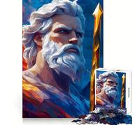 Rompecabezas Digital Poseidon de 1000 Piezas para Adultos, Ideal para estimular la Memoria, entretenerse en casa o Decorar la Pared (38x52cm)