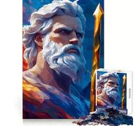 Rompecabezas Digital Poseidon de 1000 Piezas para Adultos, Juguete Inteligente, Divertido y silencioso, con Bordes Suaves, Ideal para Festivales (50x75cm)