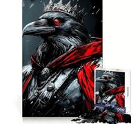 Rompecabezas Digital Raven King de 1000 Piezas para Adolescentes, Juguete para ejercitar la Mente, diseño Relajante, Regalo Ideal para armar (38x26cm)