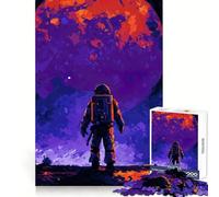Rompecabezas Digitales de astronautas y Planetas para Adolescentes, 1000 Piezas, para ejercitar la Mente, fácil relajación, Bordes Uniformes, Regalo Original (50x75cm)