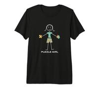 Rompecabezas Divertido para Mujeres, Rompecabezas para Chica Camiseta Premium