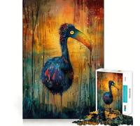 Rompecabezas Dodo Caprichoso 1000 Piezas Entrenamiento Mental Divertido Componentes Resistentes y Lisos Entretenimiento Cautivador para Interiores Acogedores (38x26cm)