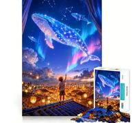 Rompecabezas Donde los sueños alzan el Vuelo de 1000 Piezas Desarrolla la Memoria y la Capacidad de Recordar Divertido Rompecabezas de Calidad Profesional Ideal para estimular la Mente Actividad