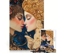 Rompecabezas Dos Amantes, Amor Eterno para Adultos, 1000 Piezas, para Recordar Momentos agradables, Entretenimiento, Encaje Perfecto, Regalo Memorable (38x26cm)