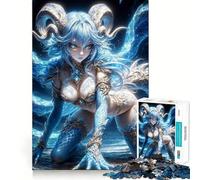 Rompecabezas Dragones de Agua para Adultos 1000 Piezas Juego de Memoria Corte Fino Acabado Premium Una Forma Entretenida de Pasar Horas Libres (50x75cm)