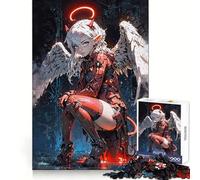 Rompecabezas Dualidad Angélica para Adultos, 1000 Piezas, para potenciar la Mente, relajación y Escape, Bordes Uniformes, (38x52cm)