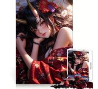 Rompecabezas Dulce Doncella Demonio de 1000 Piezas para Adultos Juguete Inteligente para Jugar en Interiores Corte preciso Un Regalo Encantador 38x52cm