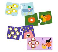 Rompecabezas Duo-Trio - Dúo de Primeros números