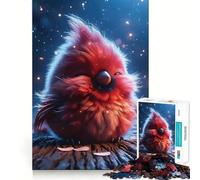 Rompecabezas Duro Northern Cardinal para Adultos, 1000 Piezas, Juguete de lógica sólida, Simple y Divertido, Corte de precisión, (38x52cm)