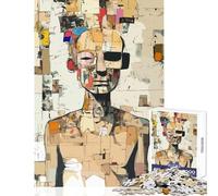 Rompecabezas Duro para Adultos 1000 Piezas Collage Original Retrato Juguete Educativo Obra de Arte Regalo para Juego Educativo Cada Pieza es única Tamaño: 38x52cm