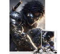 Rompecabezas Duro para Adultos 1000 Piezas Cyberpunk Ninja Warrior Juguete Educativo Gran Regalo para Juegos Juegos educativos colección de Artistas Bellas Artes tamaño 50x75cm