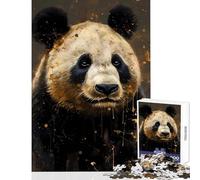 Rompecabezas Duro para Adultos 1000 Piezas diseño de Panda Amigo Imaginario decoración del hogar Juguetes Regalo Divertido Juego Familiar Cada Pieza es única Tamaño: 38x52cm