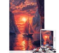 Rompecabezas Duro para Adultos 1000 Piezas El último Barco Juguetes antiestrés Regalo Divertido Juegos educativos Desafío Educativo Tamaño 38x26cm