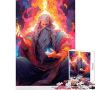 Rompecabezas Duro para Adultos 1000 Piezas Magic Lord Color God Zen Juguete Educativo Gran Regalo para Juegos Juegos educativos colección de Artistas Bellas Artes tamaño 38x26cm