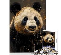 Rompecabezas Duro para Adultos 1000 Piezas Panda Amigo Imaginario Juguete Educativo Gran Regalo para Juegos Juegos educativos colección de Artistas Bellas Artes tamaño 50x75cm