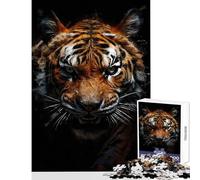 Rompecabezas Duro para Adultos 1000 Piezas Rage in The Shadows Juguete para decoración de Pared Obra de Arte Regalo Juego práctico colección de Artistas Bellas Artes tamaño 38x52cm
