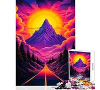 Rompecabezas Duro para Adultos 1000 Piezas Retro The Road Juguete para decoración de Pared Regalo de cumpleaños para Juego Educativo Cada Pieza es única Tamaño: 50x75cm