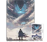 Rompecabezas Duro para Adultos de 1000 Piezas, dragón Legendario, para Momentos de Tranquilidad y Disfrute, Juguete de precisión estricta, tamaño estándar: 50x75cm