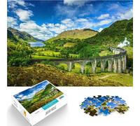 Rompecabezas Duro para Adultos de 1000 Piezas Escocia Reino Unido Viajes Naturaleza ，para Mayores de 14 años Juguete Educativo de descompresión Intelectual Regalos para Amigos y Familiares。