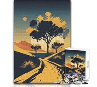 Rompecabezas Ecos de la Naturaleza de 1000 Piezas para Adolescentes, Juego de Aprendizaje de Pensamiento estratégico, Regalo Ideal para Cualquier Evento, tamaño 38x26cm