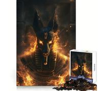 Rompecabezas Egipcio de 1000 Piezas Anu n Llamas para Adolescentes Estimula el Pensamiento Claro Un pasatiempo Tranquilo Bordes precisos Regalo Ideal de Navidad (38x26cm)