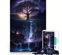 Rompecabezas El Árbol de la Vida para Adolescentes, 1000 Piezas, Mejora la Memoria, Disfruta, Bordes Limpios, 38x52cm