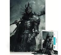 Rompecabezas El Caballero Fantasma de 1000 Piezas para Adultos Juguete Inteligente para Jugar en Interiores Corte preciso Un Regalo Encantador 38x52cm