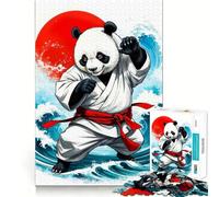 Rompecabezas El Camino del Panda para Adultos 1000 Piezas Juego para Estimular la Mente Corte de Precisión Bordes Lisos Un Reto Divertido para Pasar el Tiempo (38x26cm)