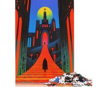 Rompecabezas El Castillo del Rey con imágenes Personalizables. 100% cartón Reciclado. Ideal para niños y Adultos a Partir de 12 años 1000 Piezas (38 x 26 cm).