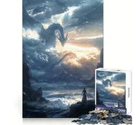 Rompecabezas El Despertar de los Dragones Míticos de 1000 Piezas para Adultos Juguete de lógica Clara, Divertido y Relajante Corte Perfecto Regalo Elegante (50x75cm)