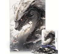 Rompecabezas El Dragón del Sur de 1000 Piezas para Adultos Juguete de lógica Fuerte Alivia la ansiedad Borde Transparente Regalo Ideal para Festivales 38x52cm