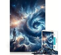 Rompecabezas El Espacio es un Laberinto para Adultos, 1000 Piezas, Juego Inteligente, Tranquilo, Relajante, con Patrones de ensamblaje, Regalo increíble (38x52cm)