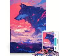Rompecabezas El Espíritu del Gran Lobo de 1000 Piezas para Adolescentes Juguete para desarrollar la Mente y la diversión Diseño Elegante para armar Regalo Ideal 50x75cm