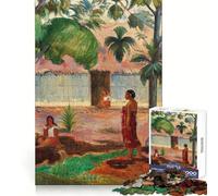 Rompecabezas El Gran árbol de Gauguin de 1000 Piezas para Adolescentes Mejora la Memoria, diversión Relajante, Bordes Afilados, 38x52cm