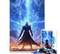 Rompecabezas El Hechicero del Rayo, 1000 Piezas para Adultos, Juguete Inteligente para Jugar en Interiores, Corte preciso, Regalo Encantador 50x75cm