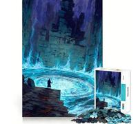 Rompecabezas El Mago en el Portal mágico para Adolescentes,1000 Piezas,Juego para desarrollar la Mente,Cortado con láser para un Tiempo de relajación Ejercicios mentales en casa (50x75cm)