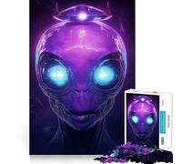 Rompecabezas El Misterio Alienígena para Adolescentes, 1000 Piezas, Actividad para Estimular la Memoria, Ensamblaje de Patrones, 38x52cm